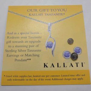 New KALLATI Lot / Set of 2 Pcs Small Tanzanite Loose Stone